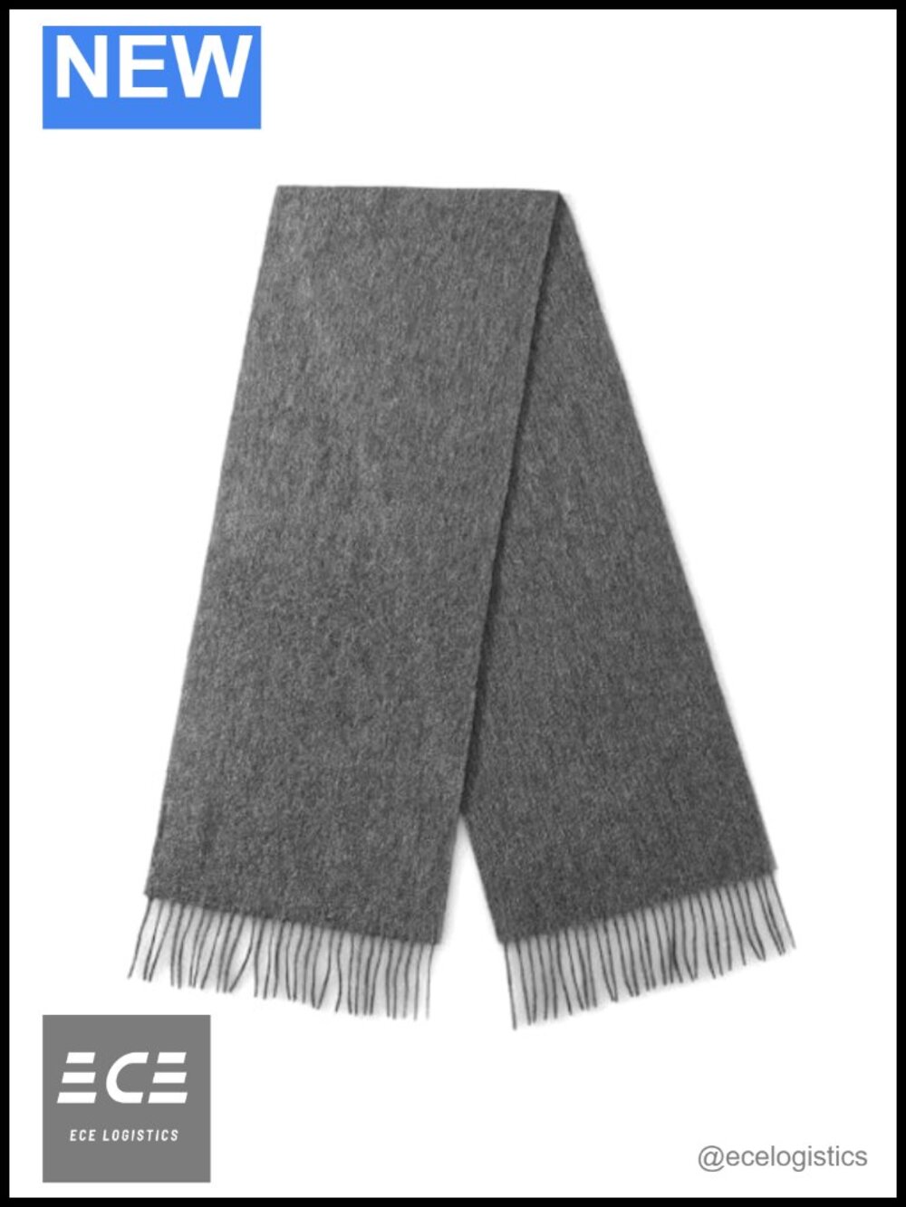 Wool Blend Midweight Soft Cozy Winter Scarf One Size